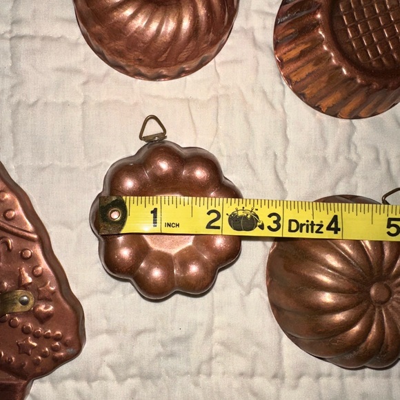 Copper wall hangings 12 pieces Vintage - Picture 8 of 12